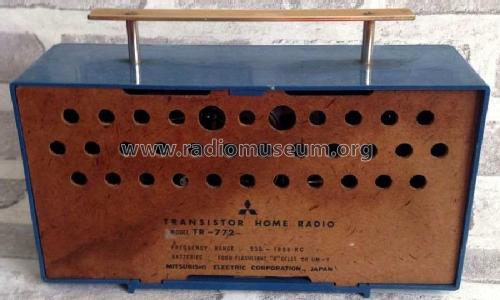 AM All Transistor TR-772; Mitsubishi Electric (ID = 2120532) Radio