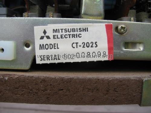 Colour TV Receiver CT-202S; Mitsubishi Electric (ID = 2663006) Television