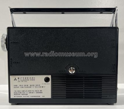 FM AM 2 Band 10 Transistor FX-323; Mitsubishi Electric (ID = 2940059) Radio