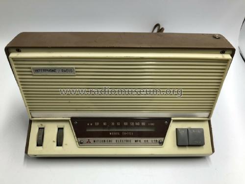 Interphone/Radio TR-753; Mitsubishi Electric (ID = 2426278) Radio