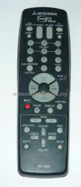 Remote Control VCR plus RM 75501; Mitsubishi Electric (ID = 1975926) Diverses