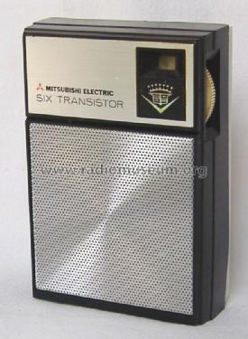 Six Transistor 6X-615; Mitsubishi Electric (ID = 1637489) Radio