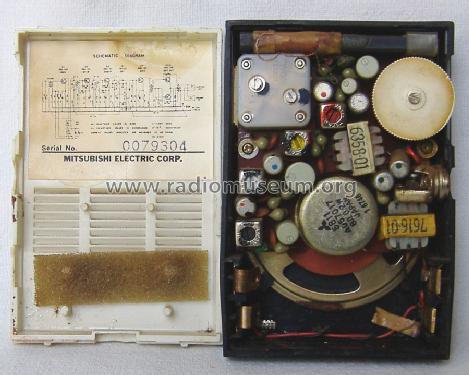 Six Transistor 6X-615; Mitsubishi Electric (ID = 1637492) Radio