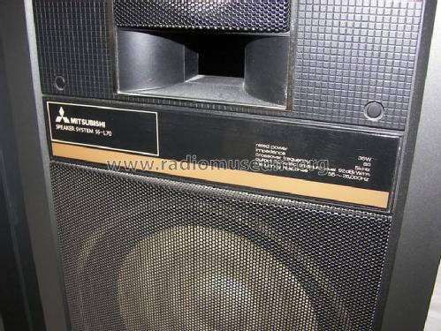 Speaker System SS-L70; Mitsubishi Electric (ID = 1473642) Parlante