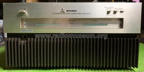 Stereo Power Amplifier M-A04; Mitsubishi Electric (ID = 2565233) Ampl/Mixer