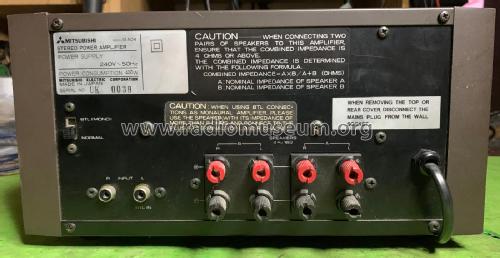 Stereo Power Amplifier M-A04; Mitsubishi Electric (ID = 2565235) Ampl/Mixer