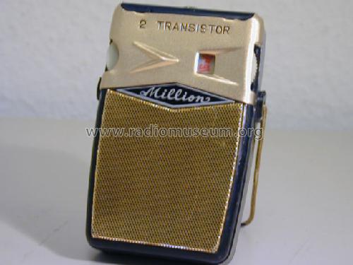Million 2 Transistor MTR-201 Boy's Radio; Tokai Wireless Co., (ID = 678937) Radio