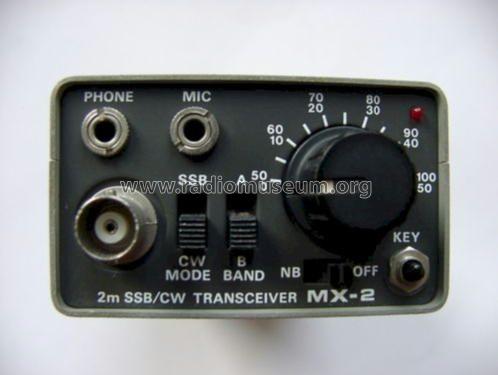 2m SSB/CW Transceiver MX-2; Mizuho Tsushin Co.; (ID = 1077209) Amat TRX