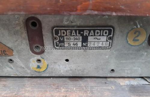 Ideal Radio Mignon Super S46; Modry Bod, Praha- (ID = 3000920) Radio