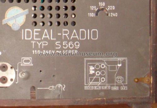 Ideal Radio S569; Modry Bod, Praha- (ID = 995897) Radio