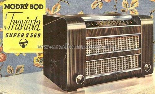 Ideal Radio Traviata S568U; Modry Bod, Praha- (ID = 156703) Radio