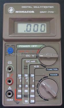 Digital-LCD-Multimeter DMT-770; Monacor, Bremen (ID = 1497221) Equipment