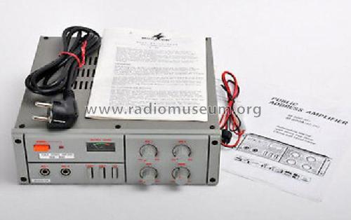 Public Adress Amplifier - ELA-Universal-Verstärker MA-800; Monacor, Bremen (ID = 2667328) Ampl/Mixer