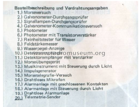 Elektronik-Galvanometer-Bausatz EK-20; Monacor, Bremen (ID = 2638023) Kit
