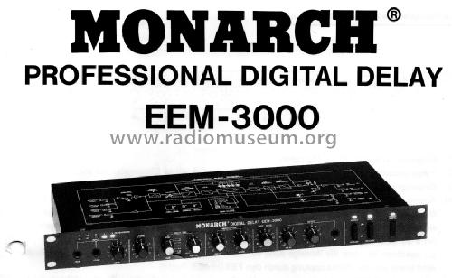 Professional Digital Delay - Digital-Echogerät EEM-3000; Monacor, Bremen (ID = 1675329) Diversos