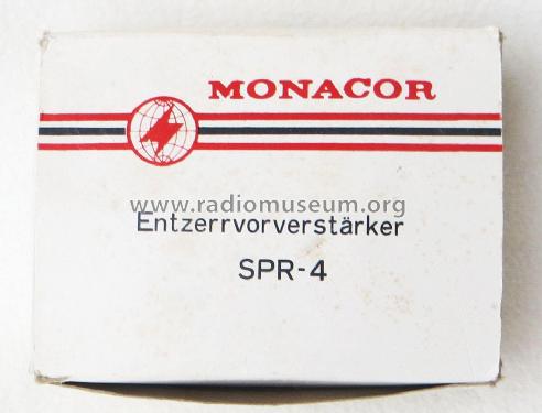 Stereo-Entzerrer-Vorverstärker SPR4; Monacor, Bremen (ID = 2704778) Ampl/Mixer
