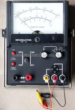 Transistor Checker TC-2; Monacor, Bremen (ID = 1432627) Equipment