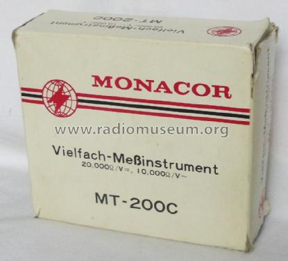 Vielfach Messgerät MT200C; Monacor, Bremen (ID = 1960639) Equipment