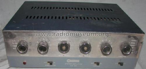 Stereo Amplifier SA-30; Monarch Electronics (ID = 356503) Ampl/Mixer
