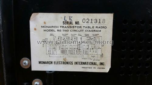 RE-760; Monarch Electronics (ID = 2297382) Radio