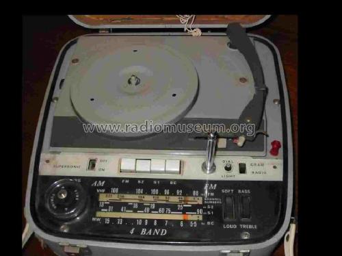 4 Band Radiogram PRG80; Supersonic Chassay (ID = 545791) Radio