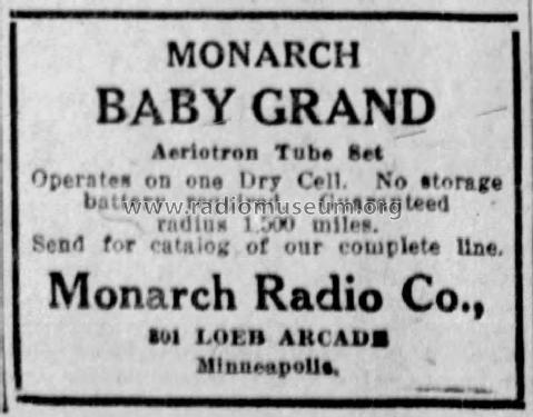 Baby Grand ; Monarch Radio Co.; (ID = 2551956) Radio
