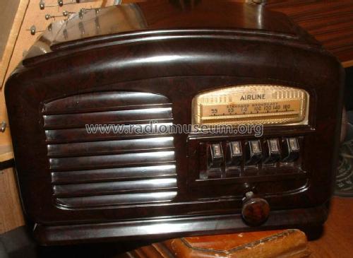 Airline 04BR-513A Order= P462 B 513 ; Montgomery Ward & Co (ID = 268880) Radio