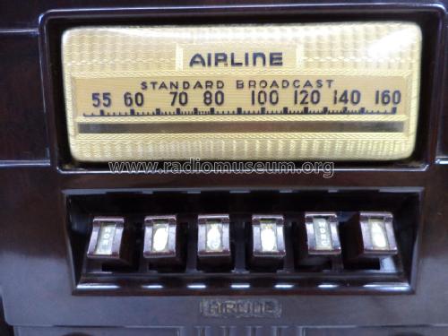 Airline 04WG-611; Montgomery Ward & Co (ID = 1997231) Radio