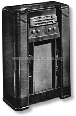 Airline 14BR-1109A Order= P162 A 1109 ; Montgomery Ward & Co (ID = 704039) Radio