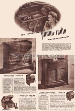 14BR-912A Order= 162 A 912 ; Montgomery Ward & Co (ID = 1968607) Radio