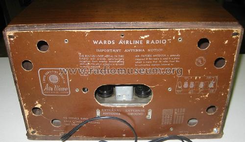 14WG-628A ; Montgomery Ward & Co (ID = 1345965) Radio