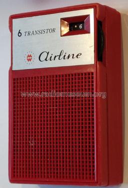 Airline 6 Transistor 62-1136; Montgomery Ward & Co (ID = 2630541) Radio
