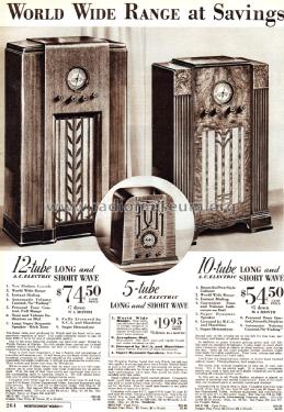 Airline 62-147 Series A, Order= 462 C 147; Montgomery Ward & Co (ID = 1756679) Radio