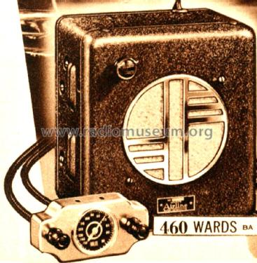 Airline 263 Order= P462 C 263; Montgomery Ward & Co (ID = 1759007) Car Radio