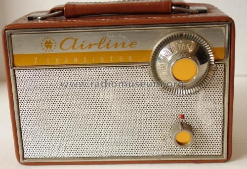 Airline 7 Transistor GEN-1256A; Montgomery Ward & Co (ID = 2281373) Radio