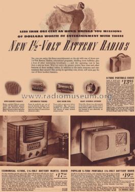 93BR-1460A Order= P362 C 1460 ; Montgomery Ward & Co (ID = 1898665) Radio