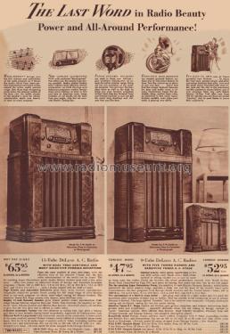 Airline 04BR-1105A Order= 162 B 1105 ; Montgomery Ward & Co (ID = 1919047) Radio