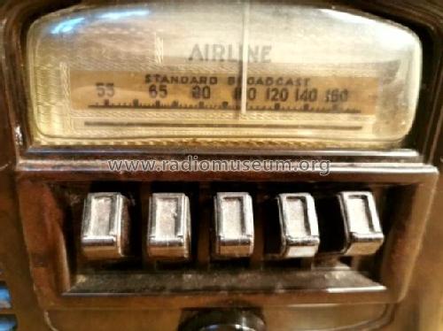 Airline 04BR-514A Order= P462 B 514 ; Montgomery Ward & Co (ID = 3004486) Radio