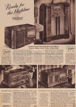 Airline 04WG-2674A Order= P162 B 2674 ; Montgomery Ward & Co (ID = 1940341) Radio