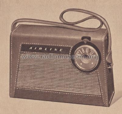 Airline GEN-1107A; Montgomery Ward & Co (ID = 2119961) Radio