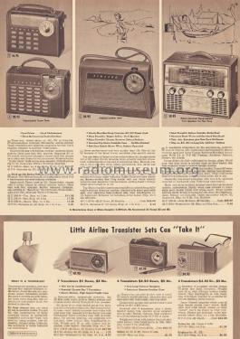 Airline GEN-1107A; Montgomery Ward & Co (ID = 2119963) Radio