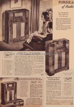 Airline 14BR-1400A Order= 162 C 1400 ; Montgomery Ward & Co (ID = 1931897) Radio