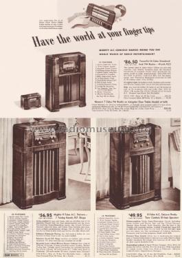 Airline 14BR-1400A Order= 162 C 1400 ; Montgomery Ward & Co (ID = 1952011) Radio