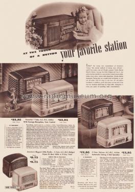 Airline 14BR-734A Order= P462 A 734 ; Montgomery Ward & Co (ID = 1963236) Radio