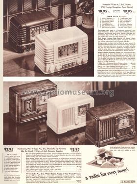 Airline 14BR-734A Order= P462 A 734 ; Montgomery Ward & Co (ID = 1948627) Radio