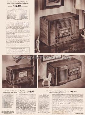 Airline 14BR-736A Order= P462 A 736 ; Montgomery Ward & Co (ID = 1968577) Radio