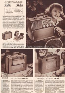 Airline 14WG-538 Order= P462 A 1538 ; Montgomery Ward & Co (ID = 1970057) Radio