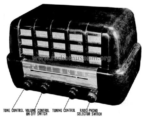 Airline 15BR-1547A Order= 62 C 1547 M ; Montgomery Ward & Co (ID = 711356) Radio