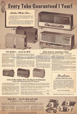 Airline 1655B ; Montgomery Ward & Co (ID = 2124677) Radio