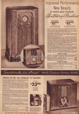 Airline 183 Order= 162 A 183 ; Montgomery Ward & Co (ID = 1838125) Radio